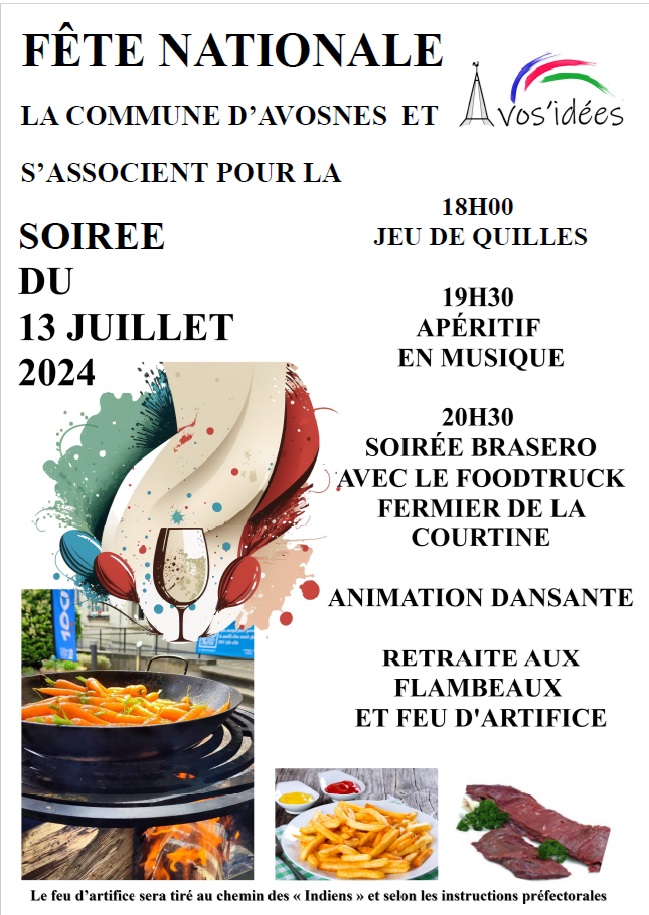 FETE NATIONALE SOIREE ANIMEE